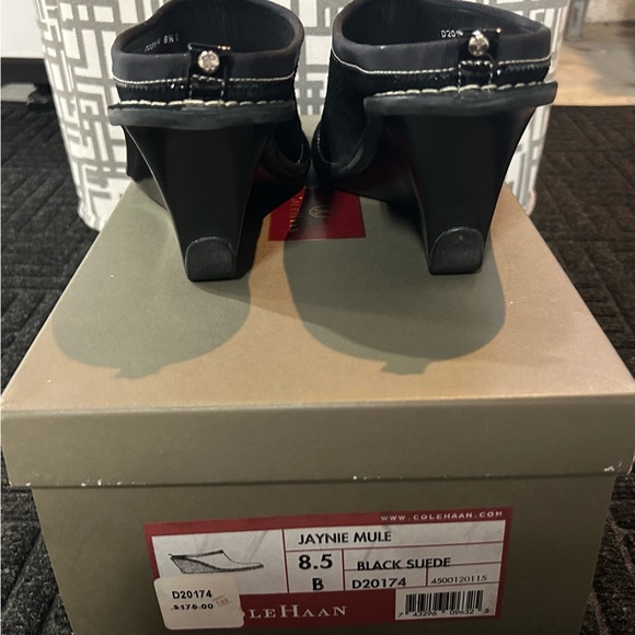 Like New - Black Cole Haan Mules - Picture 5 of 6